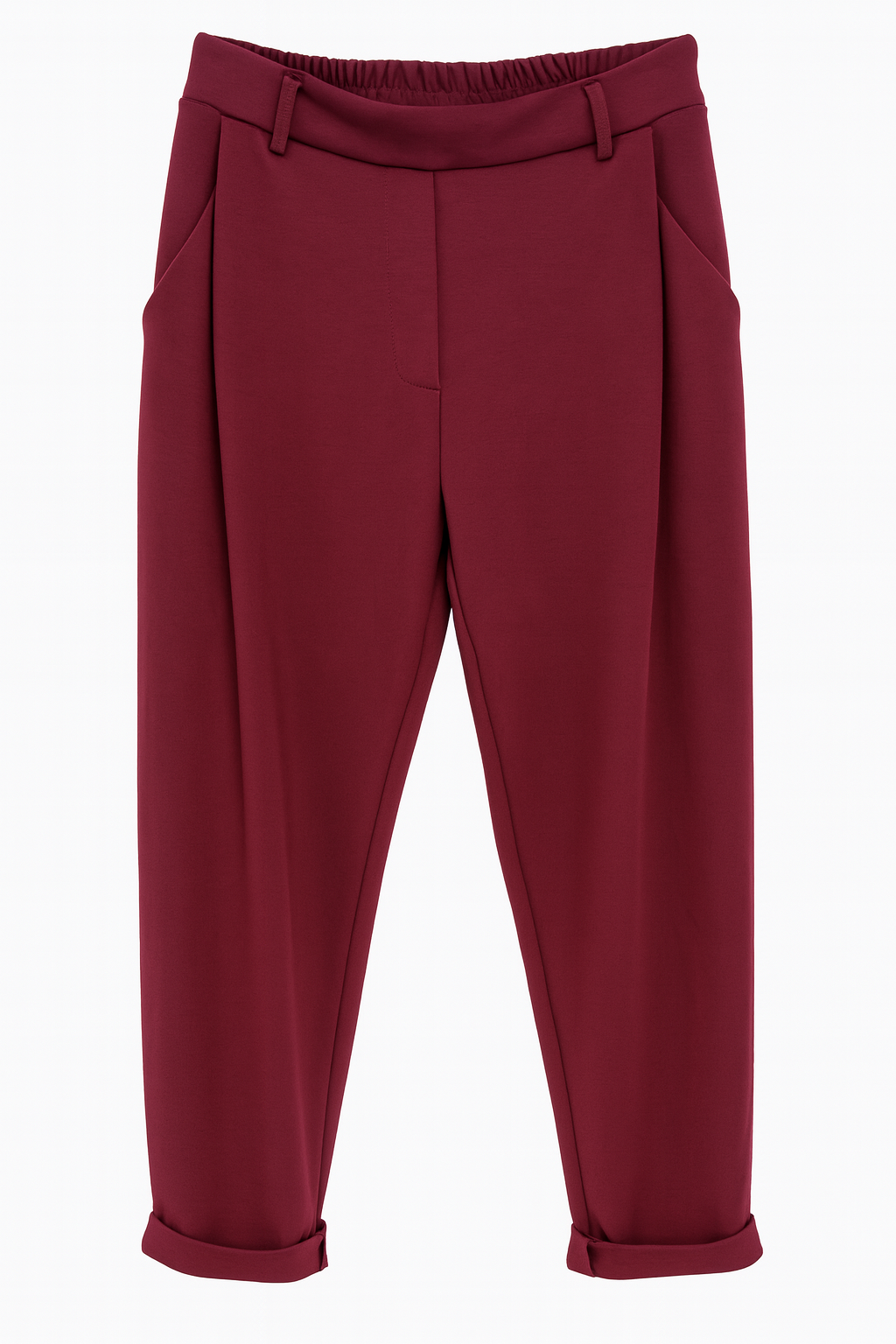 Jogpants in Bordeaux I Schwarz I Beige