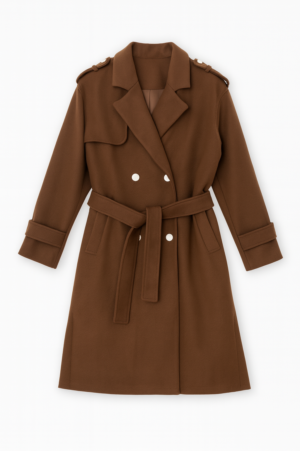 🖤 Eleganter Trenchcoat Mantel – Zeitlose Eleganz in Schwarz oder Schokobraun ✨