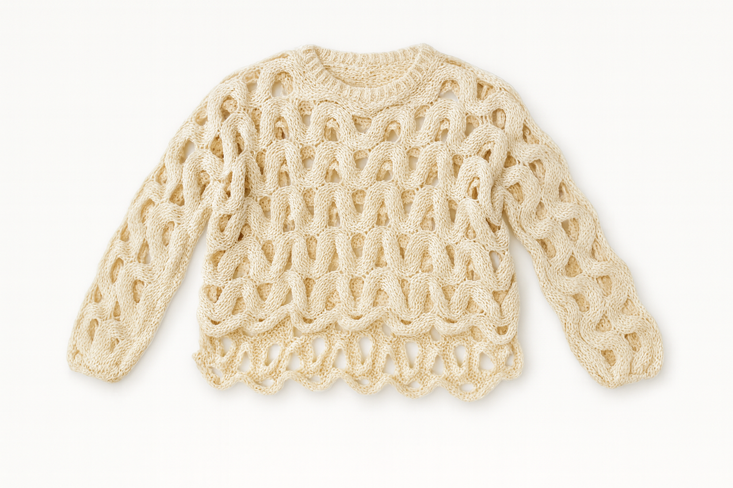 Chunky Dream Knit – Pullover in Beige