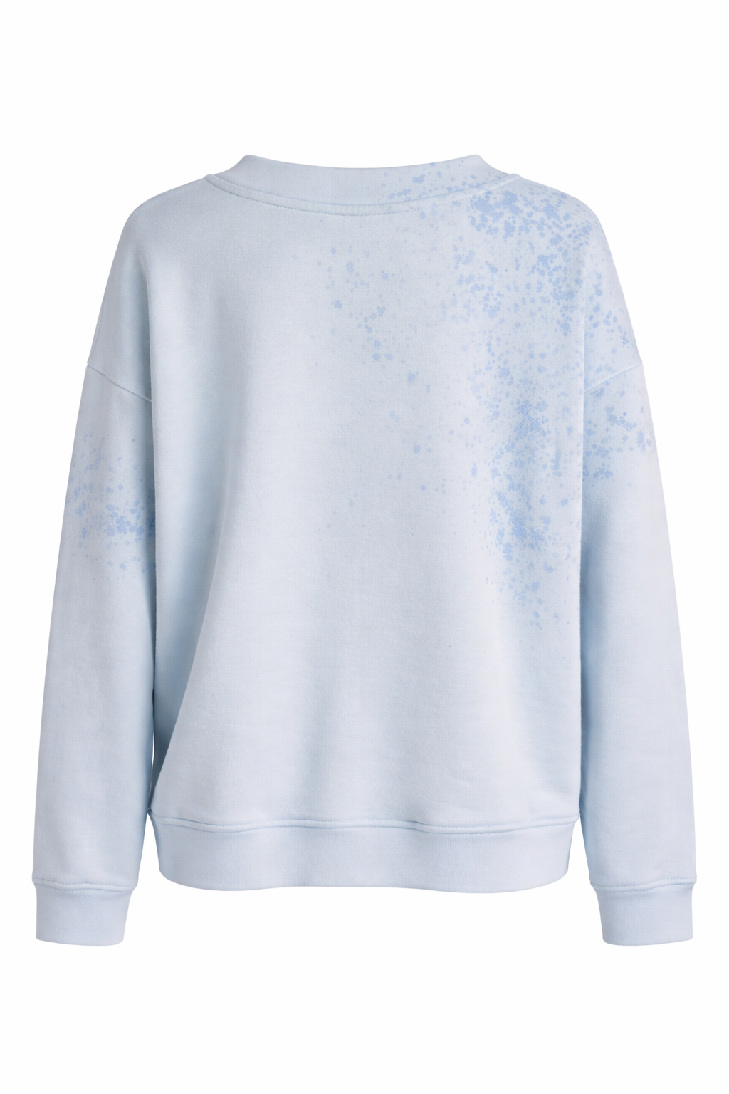 Damestrui, damessweatshirt, lange blouse, oversized in blauw / Seaside / van Yippie Hippie