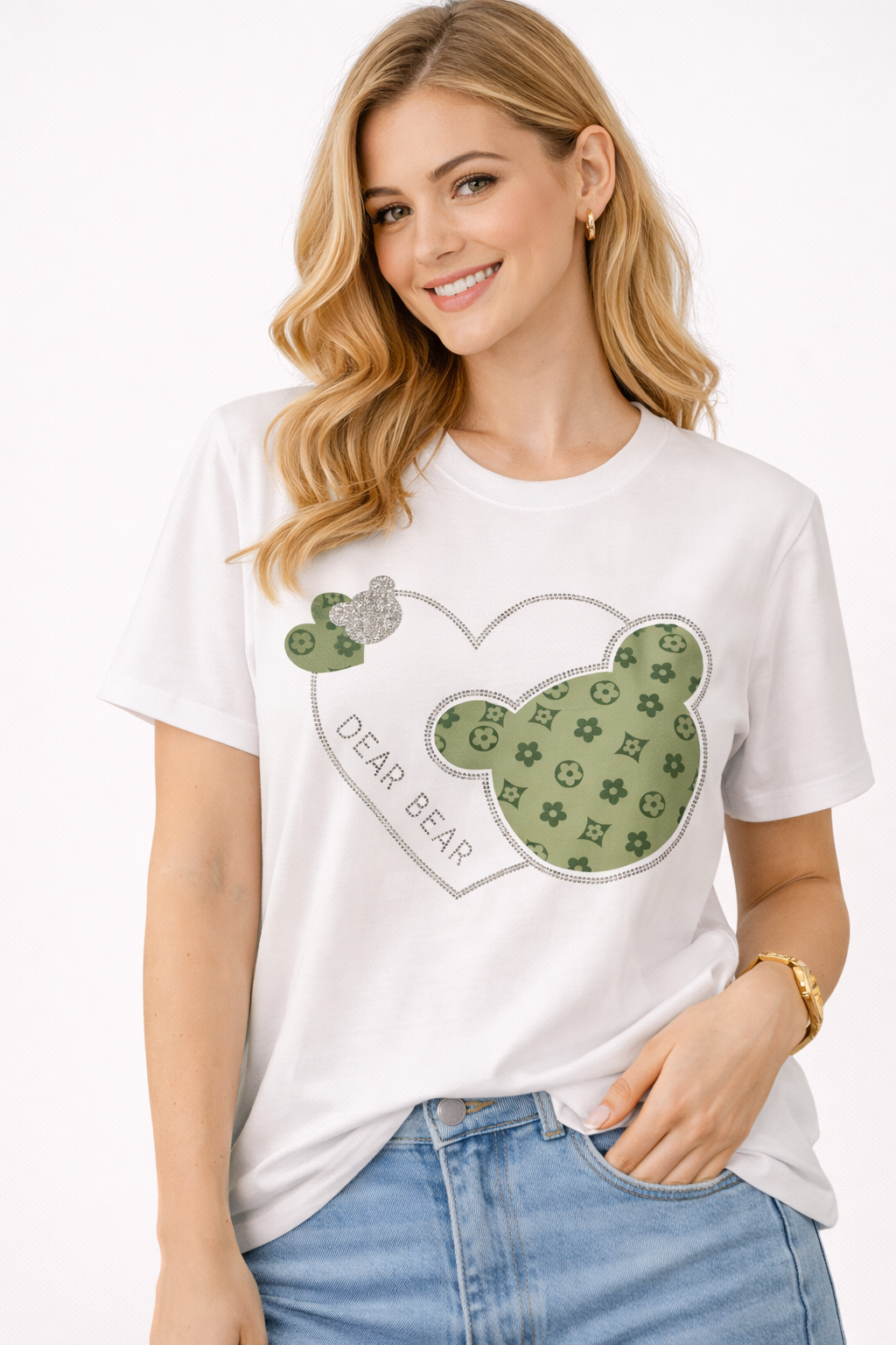 🩵 Dream Bear Ibiza Shirt – Premium Statement T-Shirt (38–42)