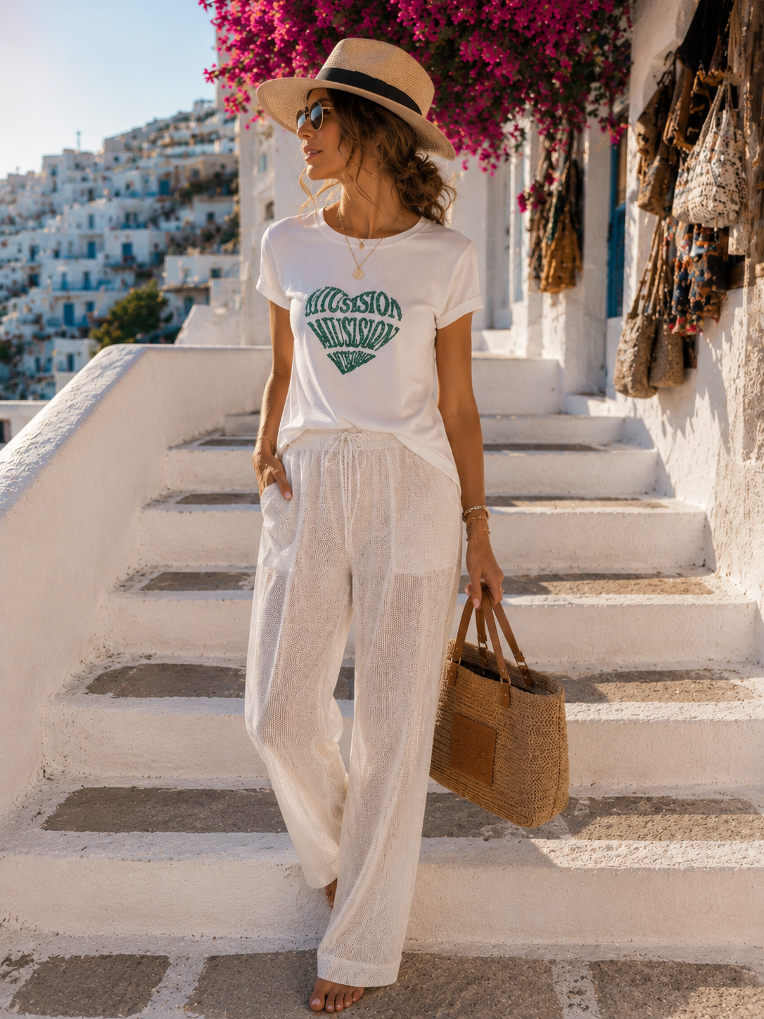 💚 Statement T-Shirt Herz Grün – Glitzer & Strass | Baumwollshirt S/M