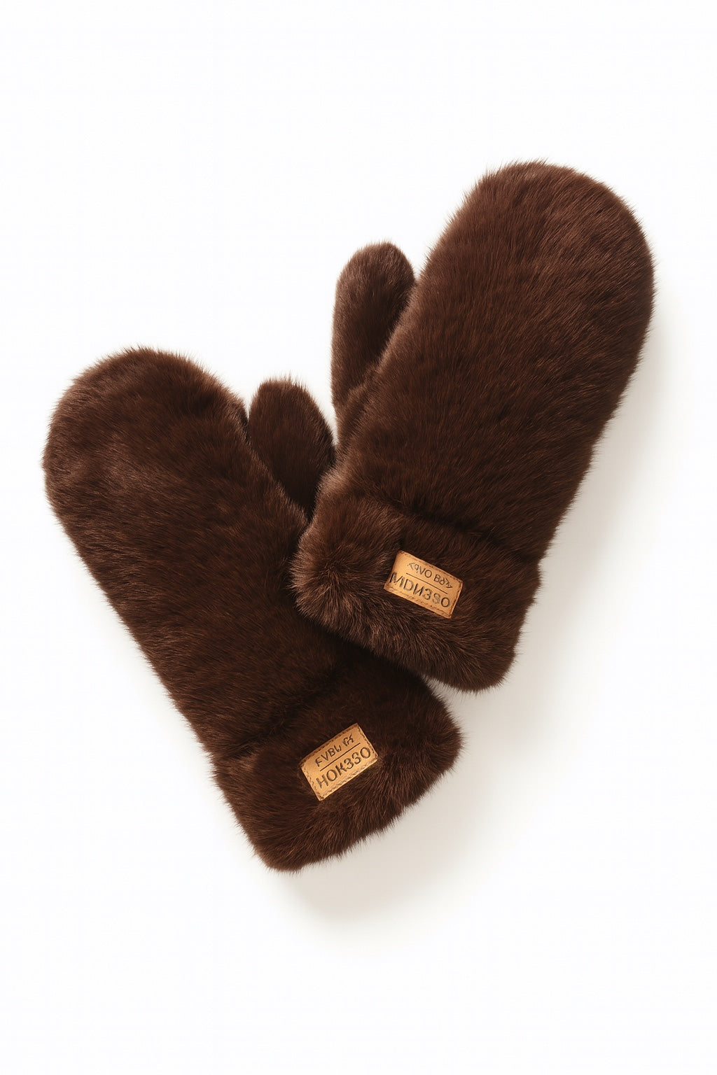 Handschuhe mit Fellbesatz