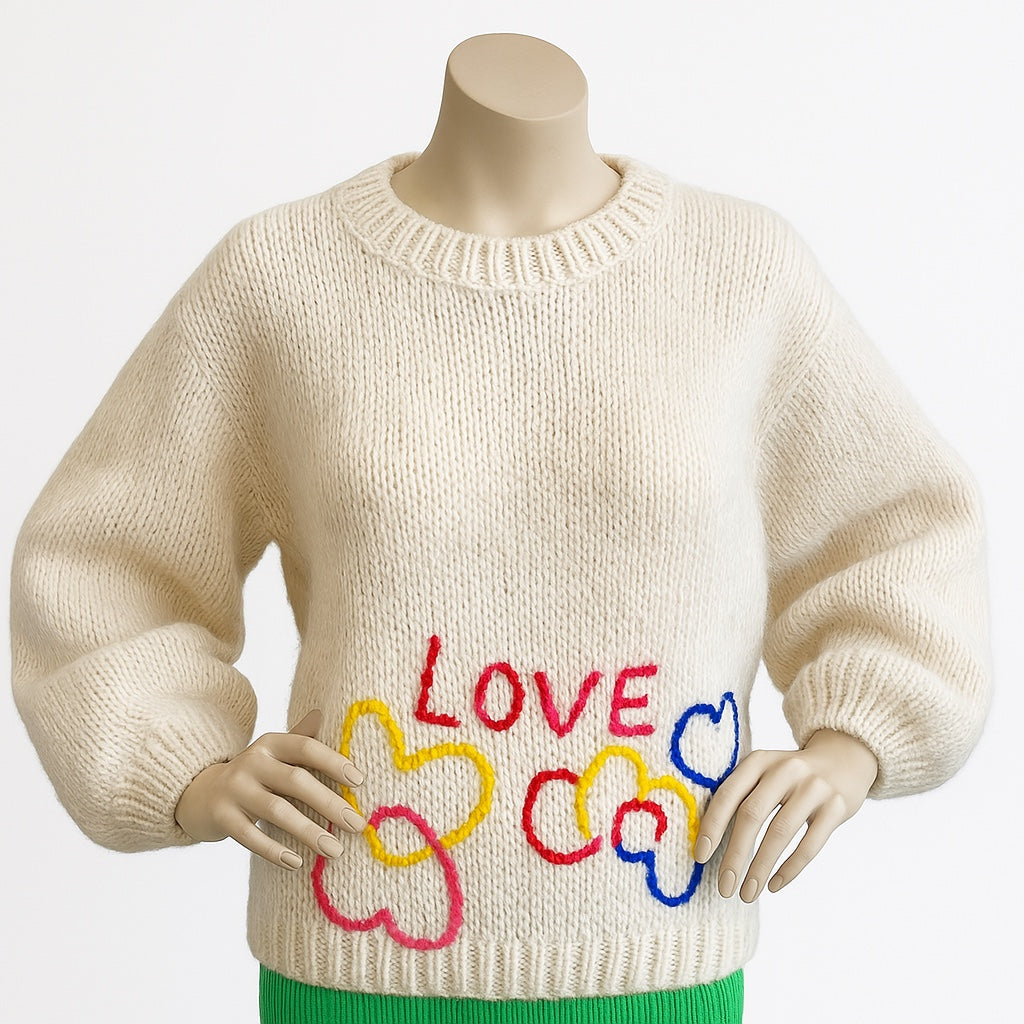 Les Blondinettes Pullover "LOVE"