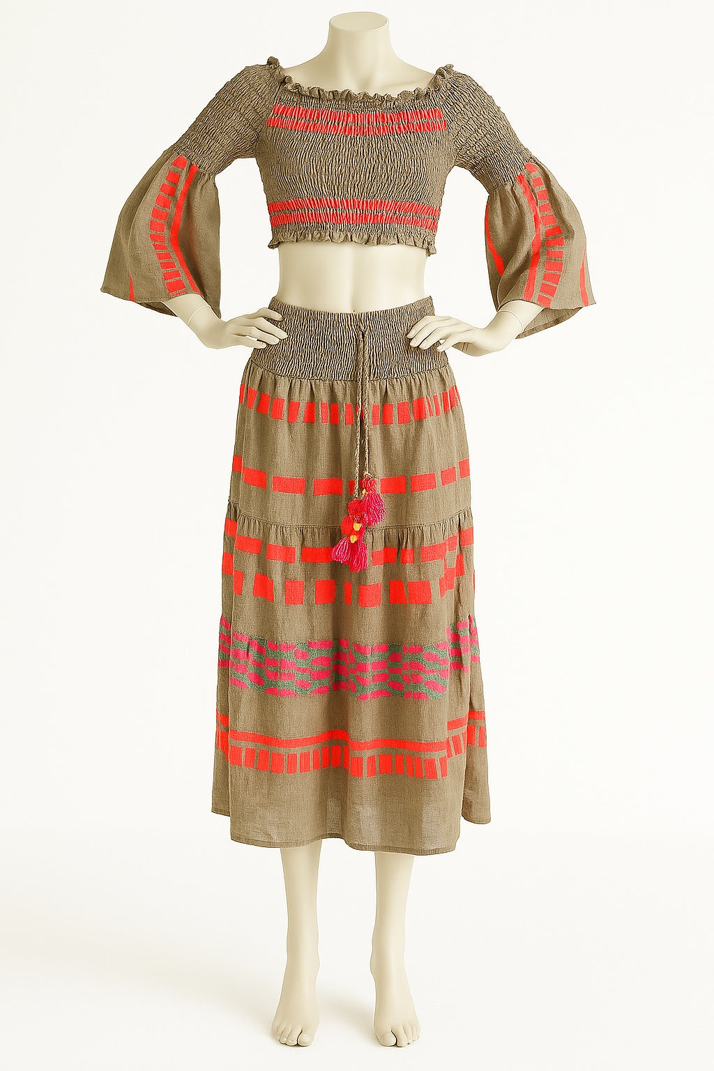 Boho Zweiteiler Set