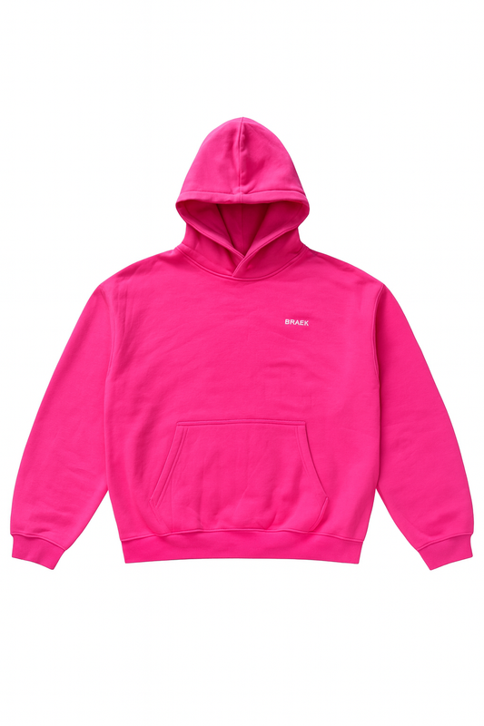 Hoodie Pink Oversize