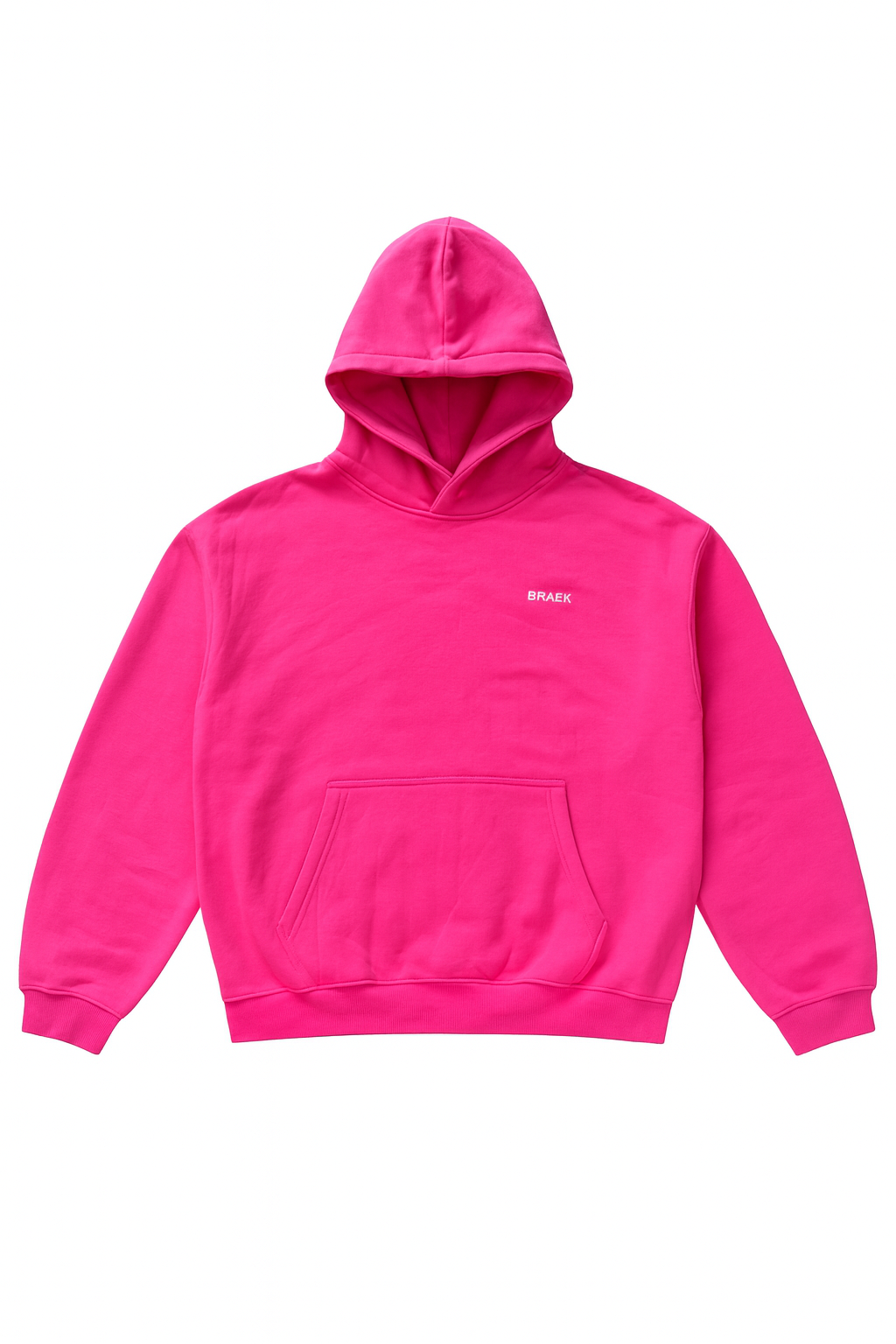 Oversized roze unisex hoodie – hoodie voor dames en heren