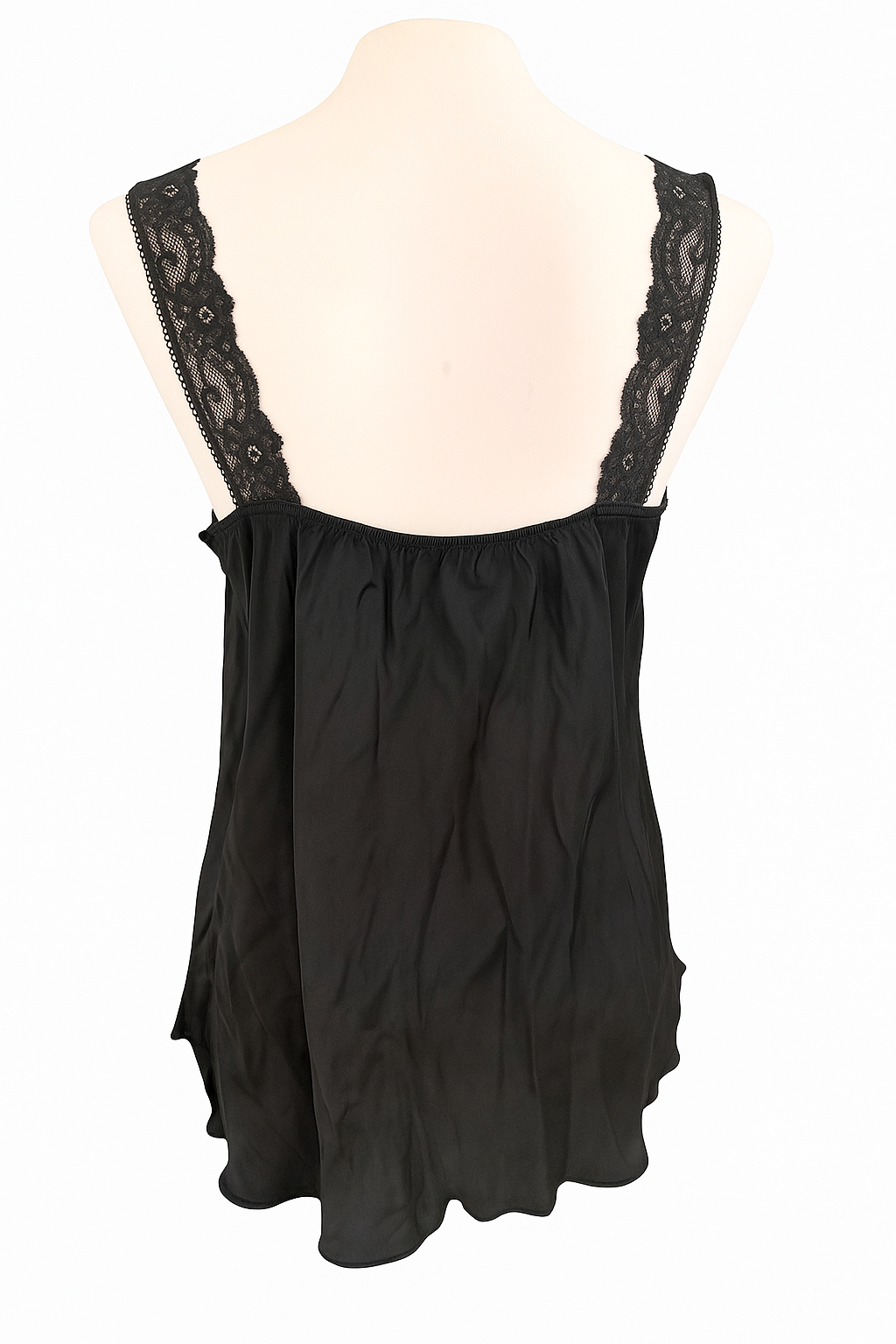 Damen Top Schwarz XXL ärmellos