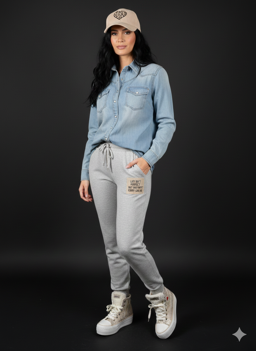 Jeansbluse Hellwash mit Druckknöpfen – Größe M | lässig, feminin & nur 1x verfügbar