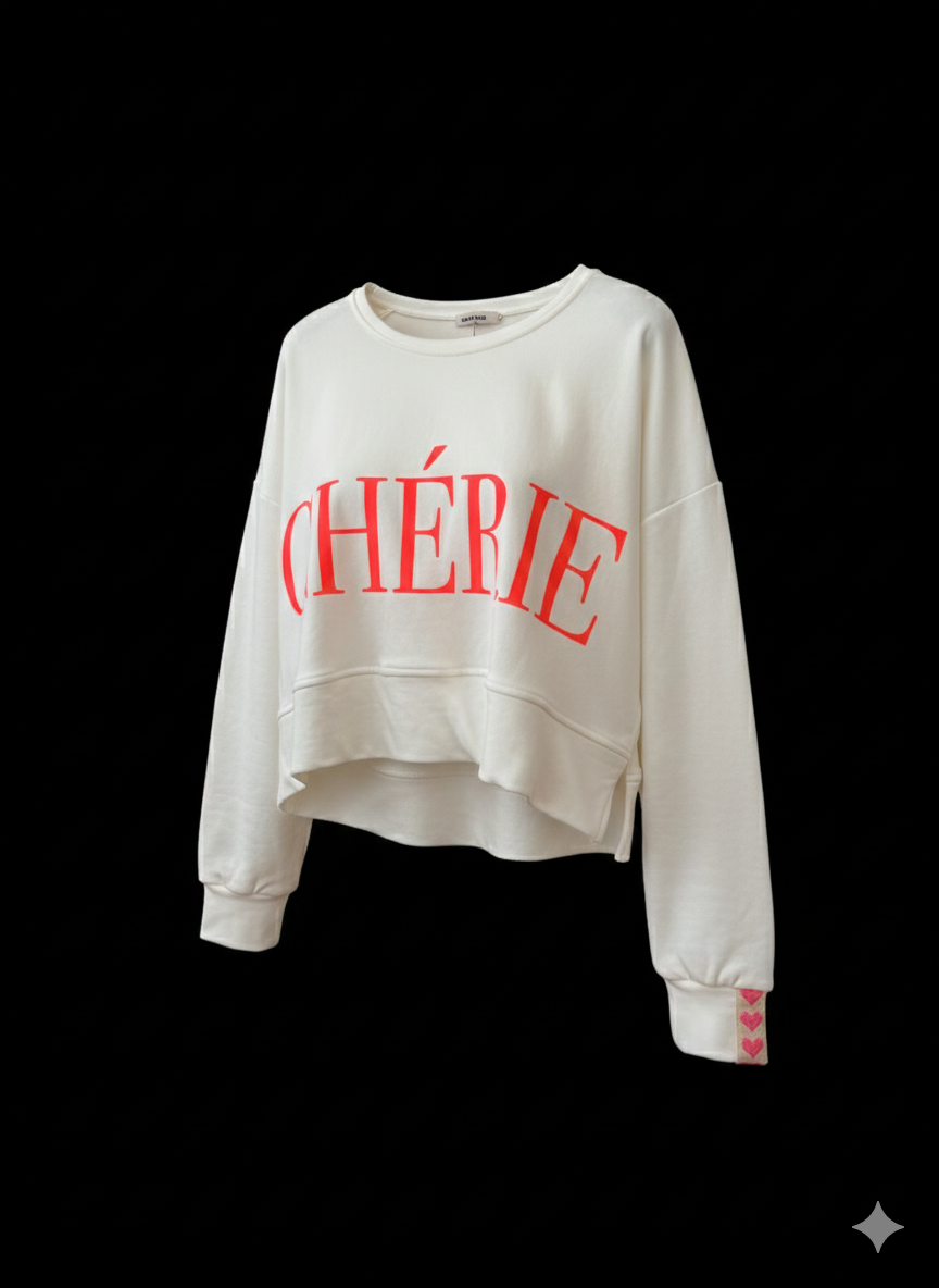 Damessweatshirt, lange blouse, trui (maat 38-42)