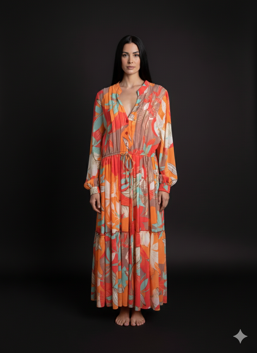 Maxi-jurk voor dames (maten 38-42)