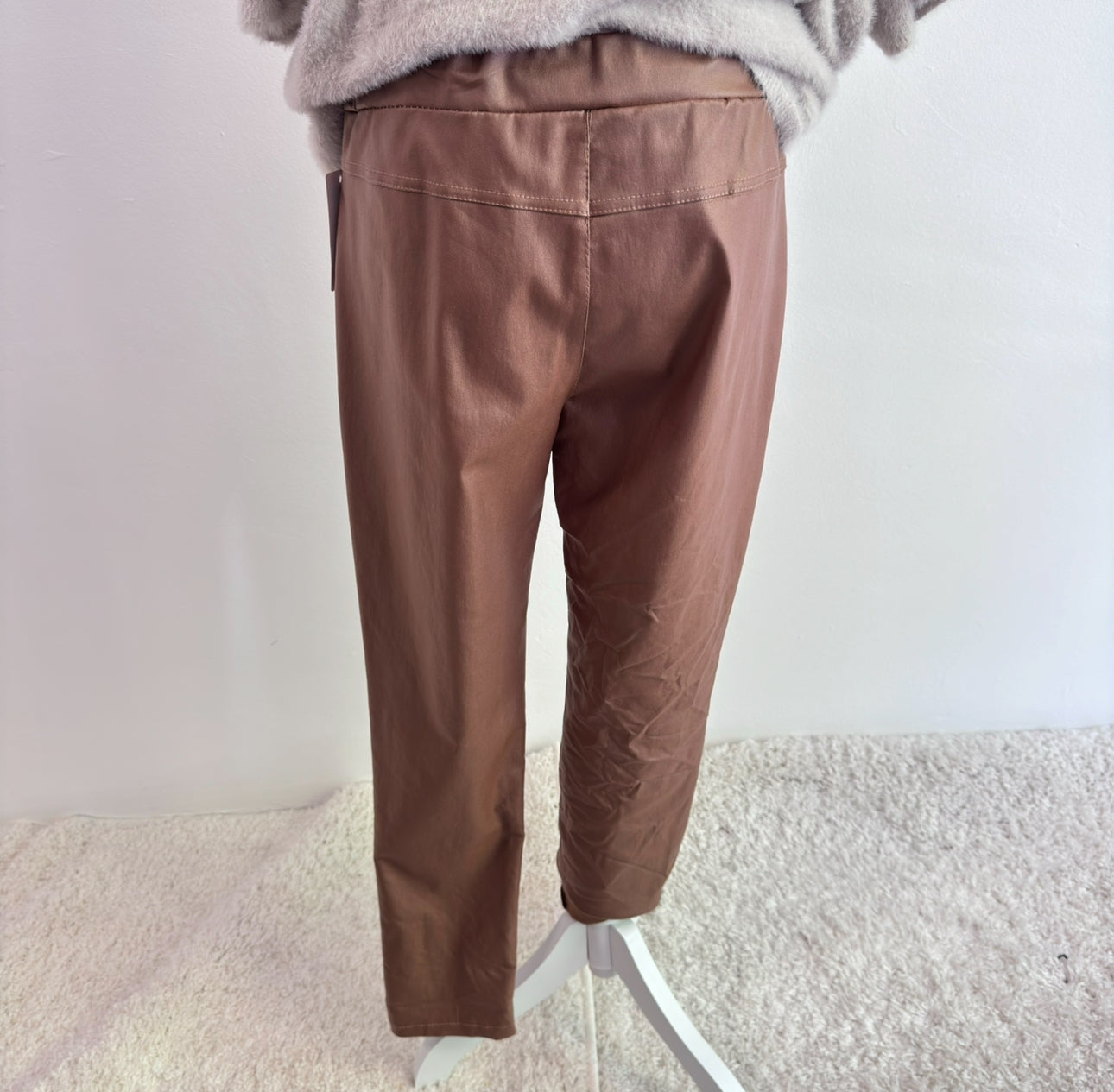 Sleek-Look Lederimitathose Valentina
