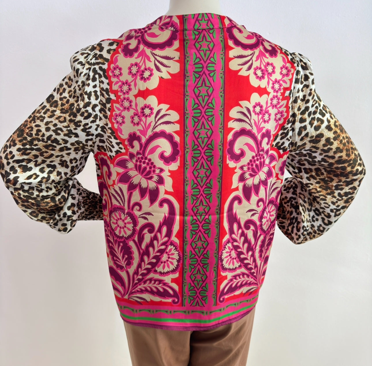 Vibrante Viskose-Bluse von Yippie Hippie