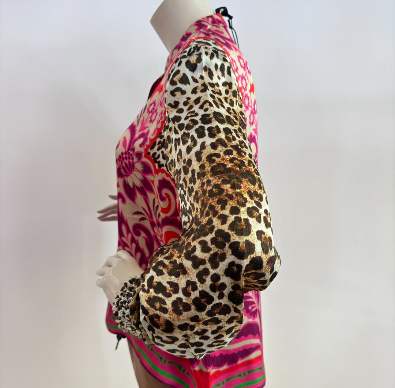 Vibrante Viskose-Bluse von Yippie Hippie