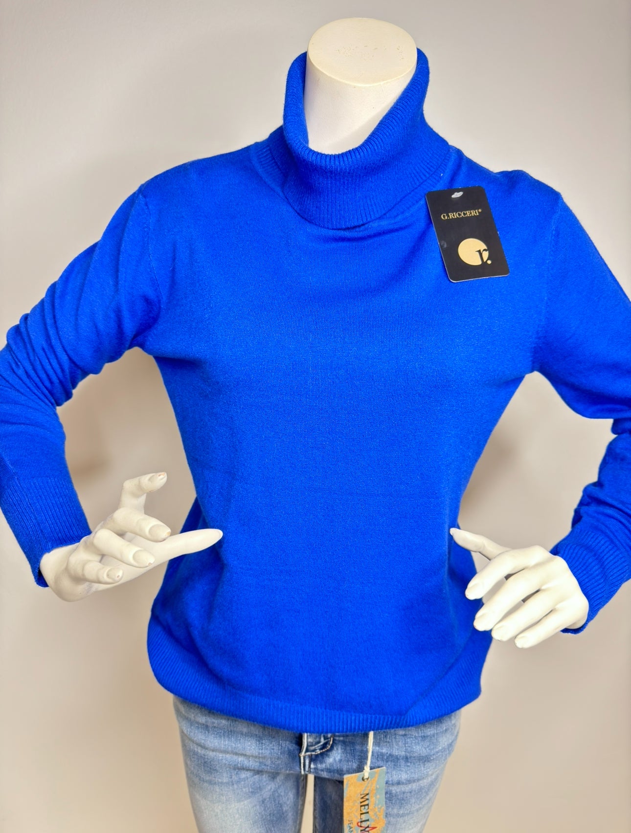 Rollkragen Pullover 5 Farben
