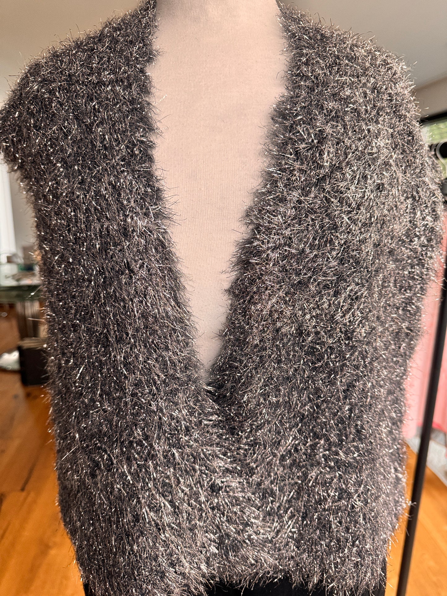 Metallic Weste Yippie Hippie