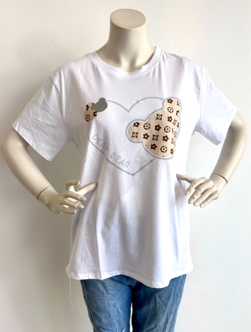 Tshirt Bear Bear Beige