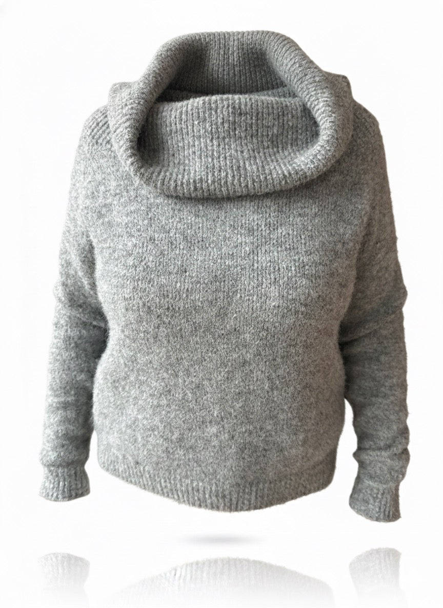 Damestrui, gebreid, off-shoulder / coltrui (38-42)