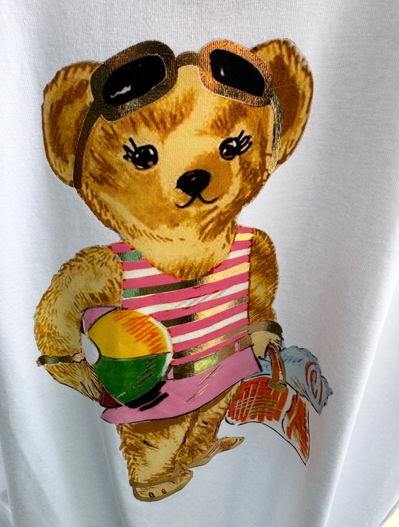 ☀️ Beach Teddy Love T-Shirt – Exklusives Sommer-Shirt 38-42