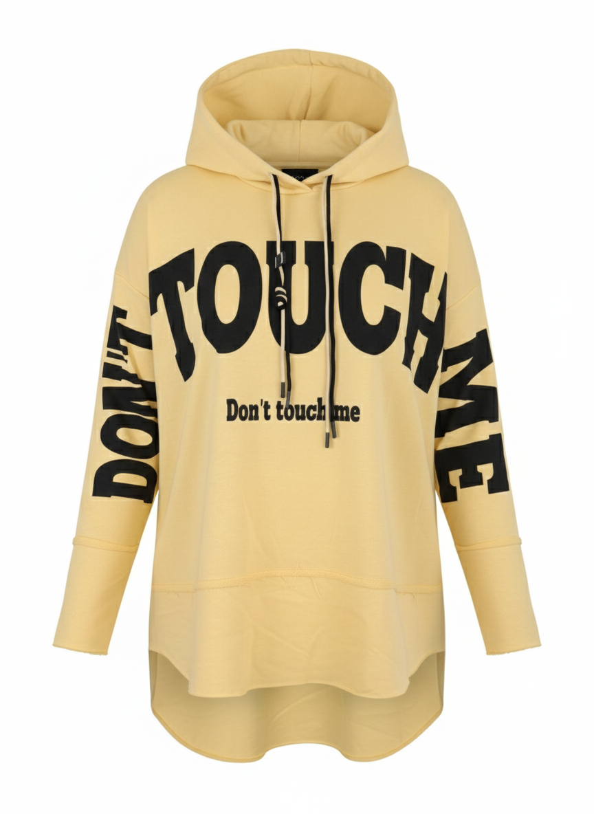 💙 TOUCH Oversized Hoodie - Women's Hoodie | 38–42+ | Statement Hoodie | 6 Colors