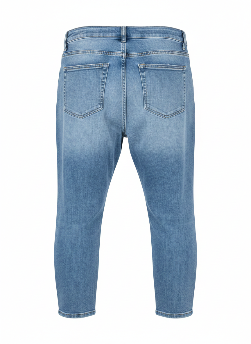 Damesjeans met hartmotief
