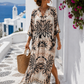Yippie Hippie Maxikleid Ibiza Glam | 100% Viskose mit Taschen & Seidenglanz-Optik 🌴✨