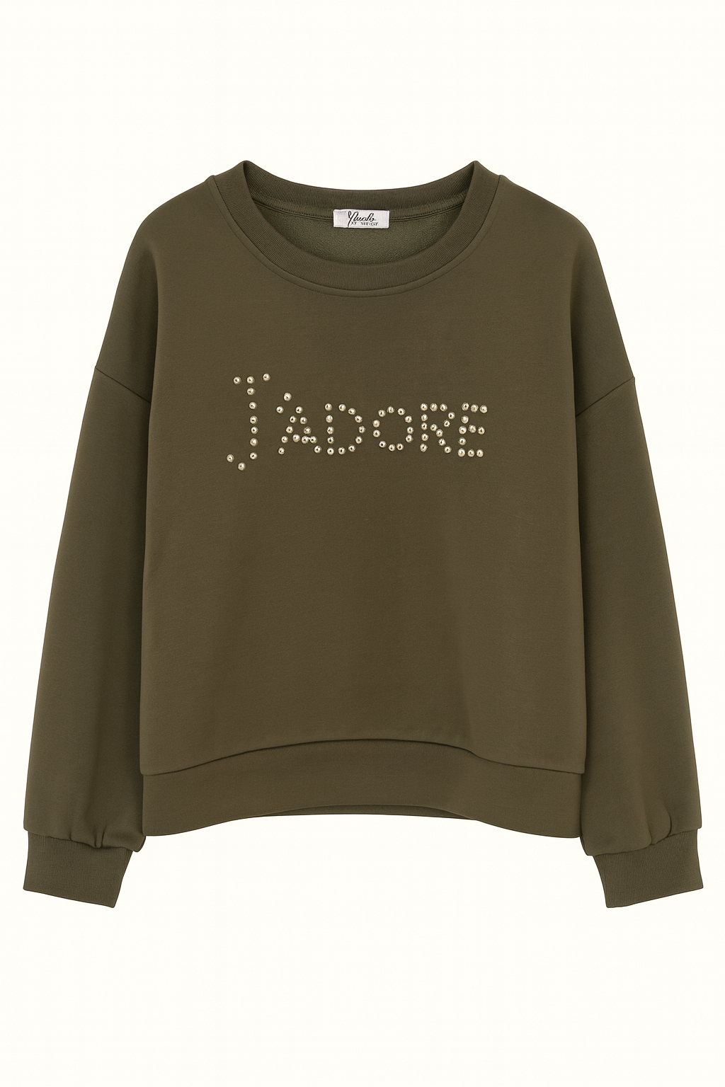 Sweatshirt J’adore Schwarz I Braun I Grün I Beige