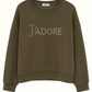 Sweatshirt J’adore 4 Farben