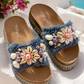 Ibiza Ocean Glam Sandalen – Muschel & Perlen Plateau Slipper der letzte in 39!!