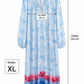 Yippie Hippie Maxikleid Blue Santorini Dream | Langarm, Rüschenkragen, Seitentaschen & Maxi-Länge 💙🌸✨