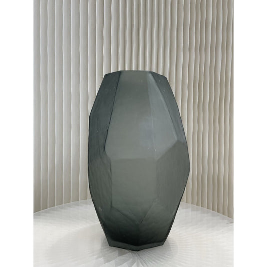Vase Stone Smoke Large(v14718-330smoke)