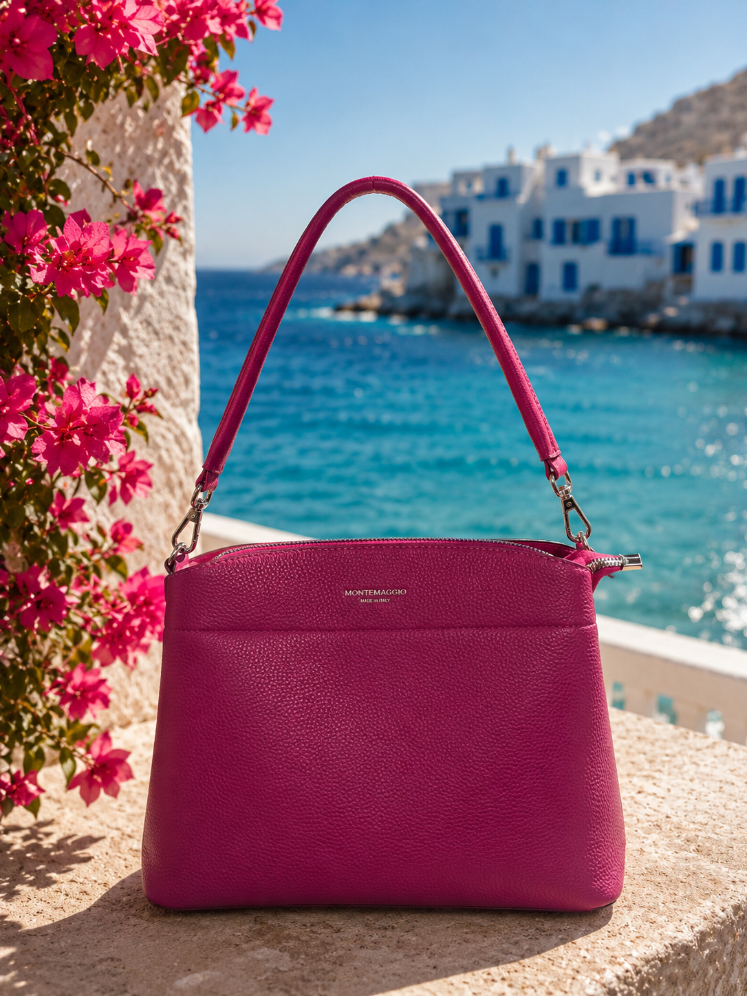 Diese pinke Handtasche ist dein Statement für jeden Tag – auffällig, elegant und absolut im Trend. 💖 Nur noch 1 Stück verfügbar!