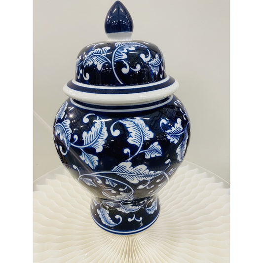 Kleine Blumenvase aus Porzellan in Blau und Weiß ZH02 (für die Küche und das Zuhause)