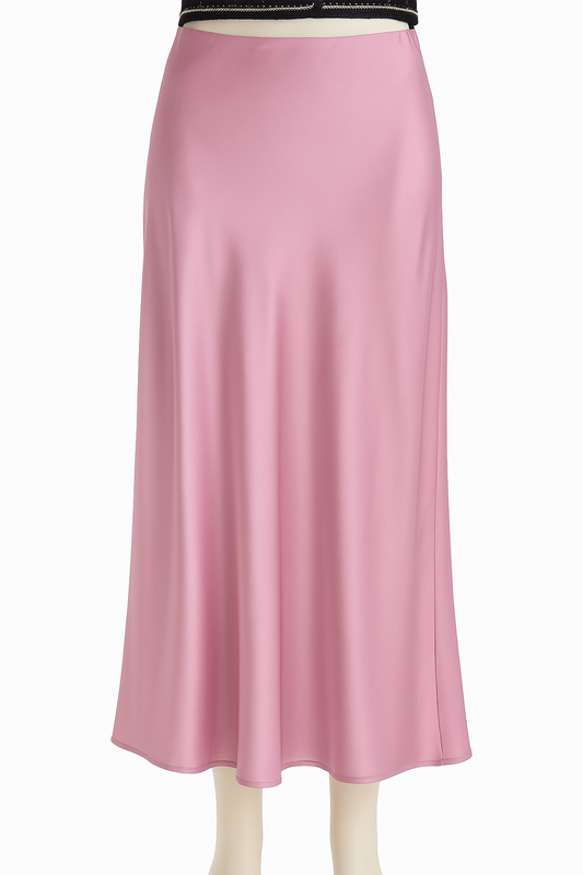 Eleganter Rock in Rosa