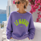 Women's Oversized Sweatshirt Neon Colors – Le Marais Paris Pullover with 3D Print | Trend Statement