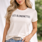 Damen T-Shirt von Les Blondinettes