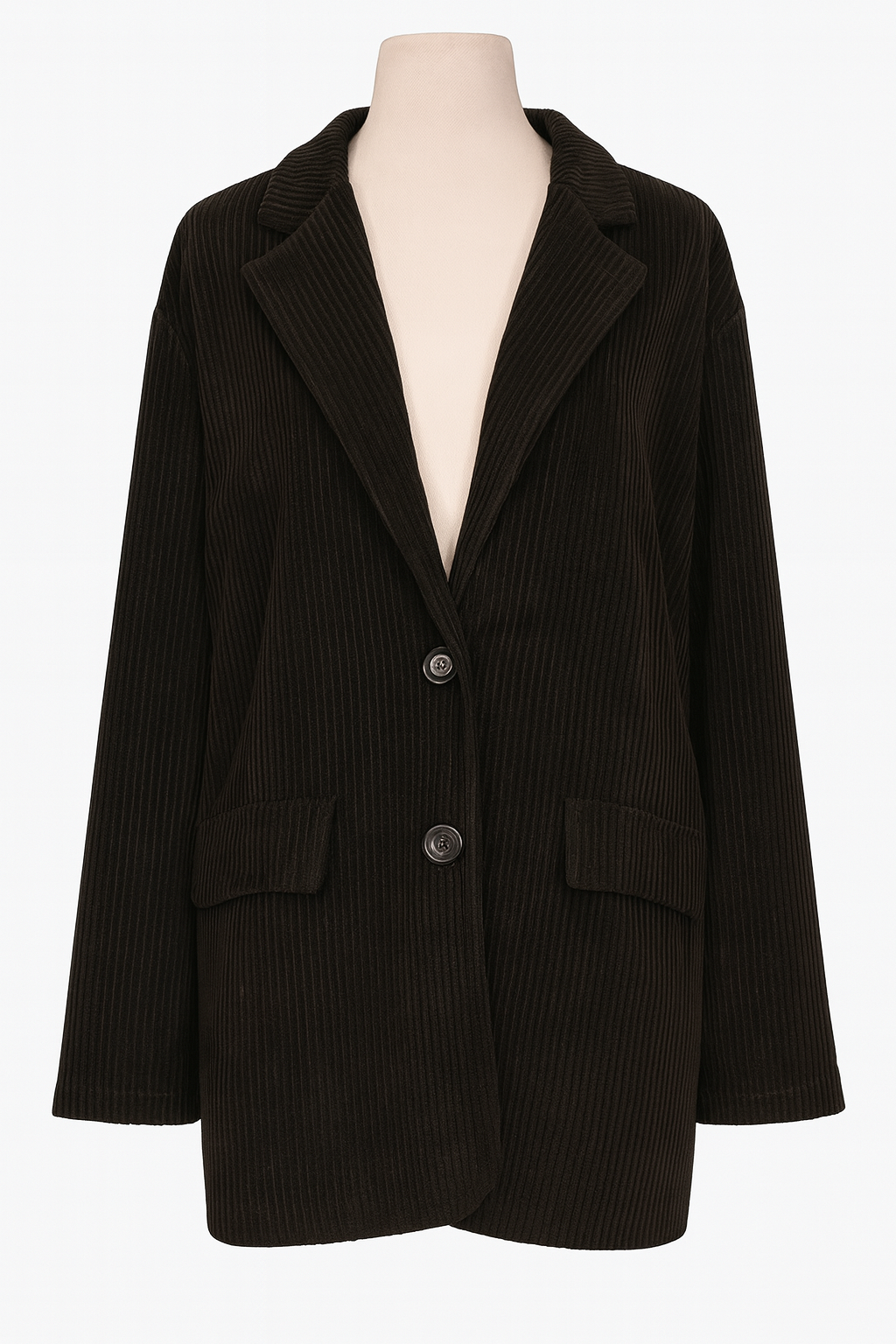 Cordblazer „Black Classy“ – Schwarz