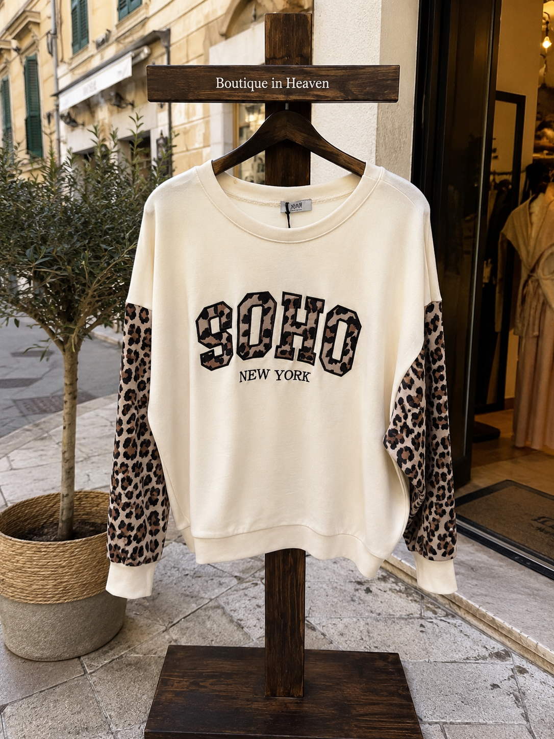 🤎 Soho Leo Sweat – Dein neuer Lieblingslook 38-42+