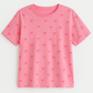 🎀 Damen T-Shirt „Pink Bow Love“ – Schleifen Shirt Rosa(36–42)