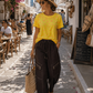 🤎 Cargo Chic Hose „Espresso Glam“ – Damen Schlupfhose mit Zipper-Details | 38–44