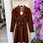 🖤 Eleganter Trenchcoat Mantel – Zeitlose Eleganz in Schwarz oder Schokobraun ✨