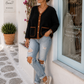 Teddy-Liebling 🖤 Kuschelige Teddyjacke mit Kontrastdetails | 38–42 | Nur 1x verfügbar