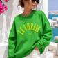 Damen Oversize Sweatshirt Neonfarben – Le Marais Paris Pullover mit 3D-Print | Trend Statement