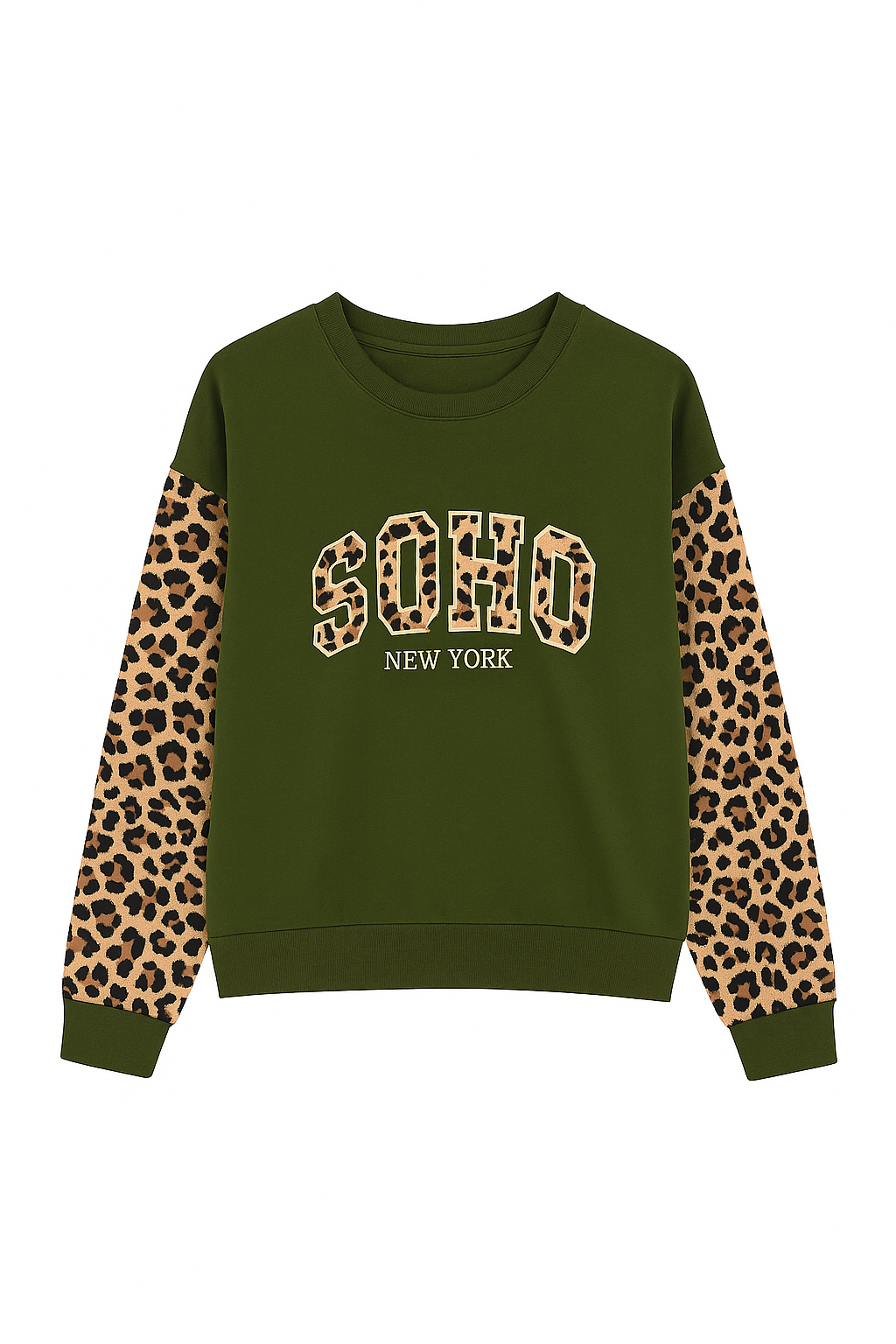 Sweatshirt Leo  Blau I Grün I Beige I Braun I Bordeaux
