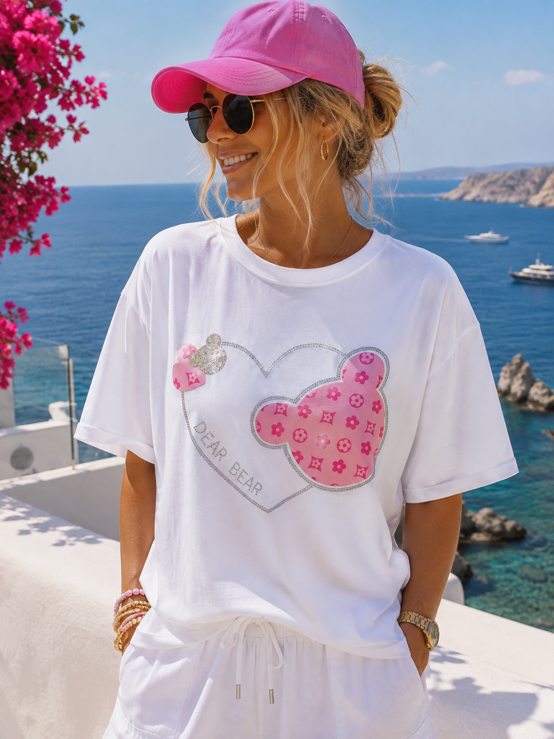 🩵 Dream Bear Ibiza Shirt – Premium Statement T-Shirt (38–42)