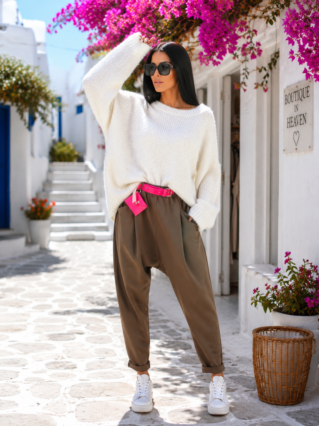 Women's Cloth Baggy Trousers