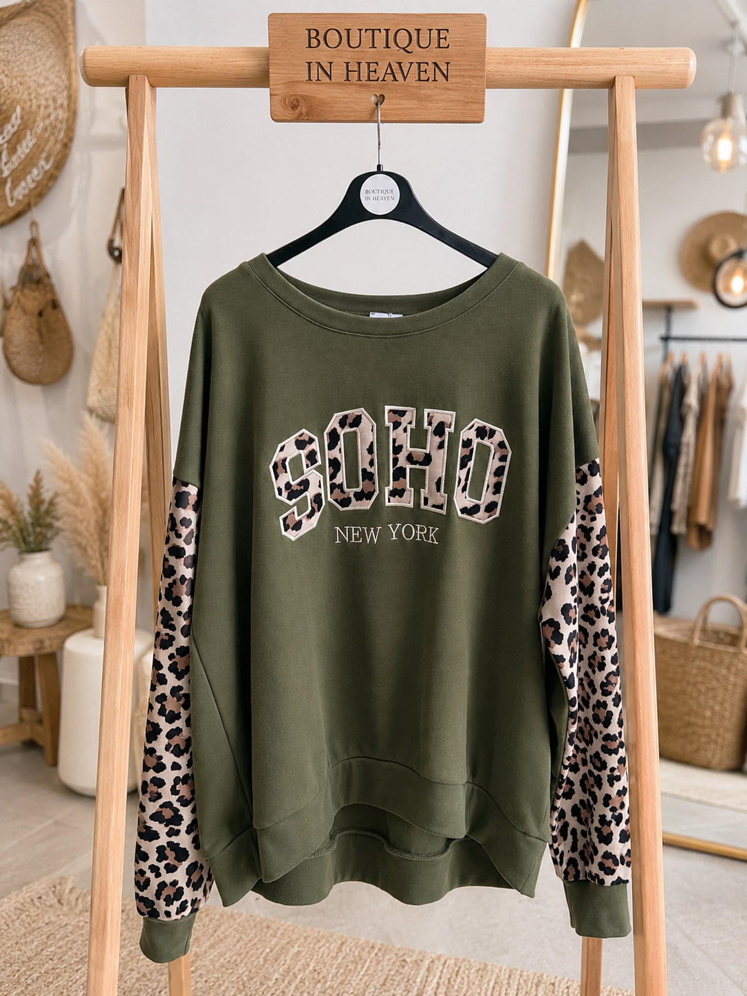 🤎 Soho Leo Sweat – Dein neuer Lieblingslook 38-42+