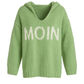 Hoodie Moin Curvy in Pink I Beige I Orange I Blau I Hellblau I Mint I Grau