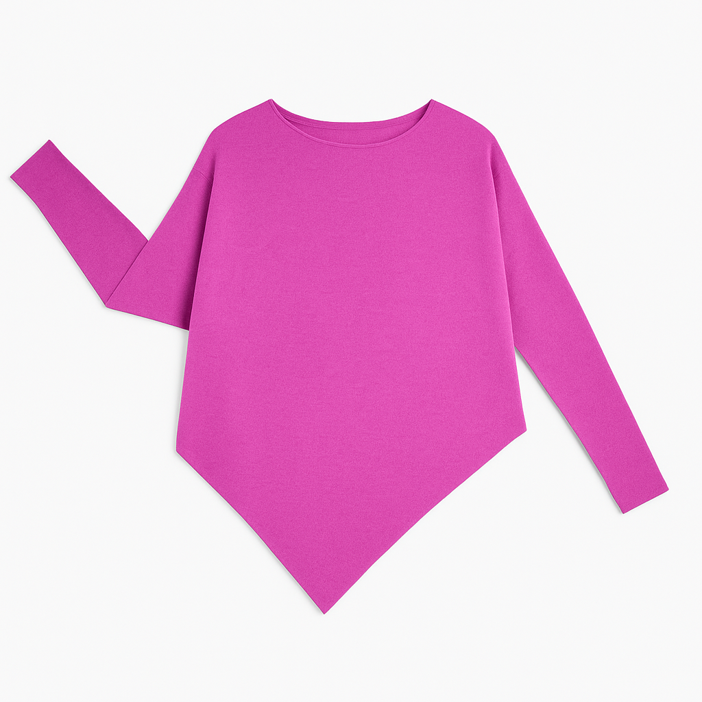 Asymmetrischer Pullover 2 Farben