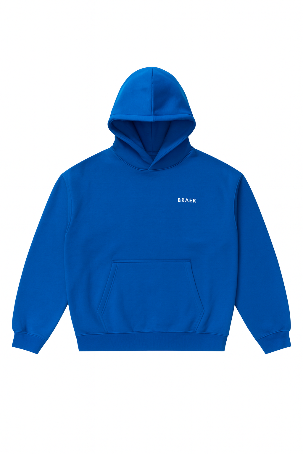 Hoodie Blau Oversize